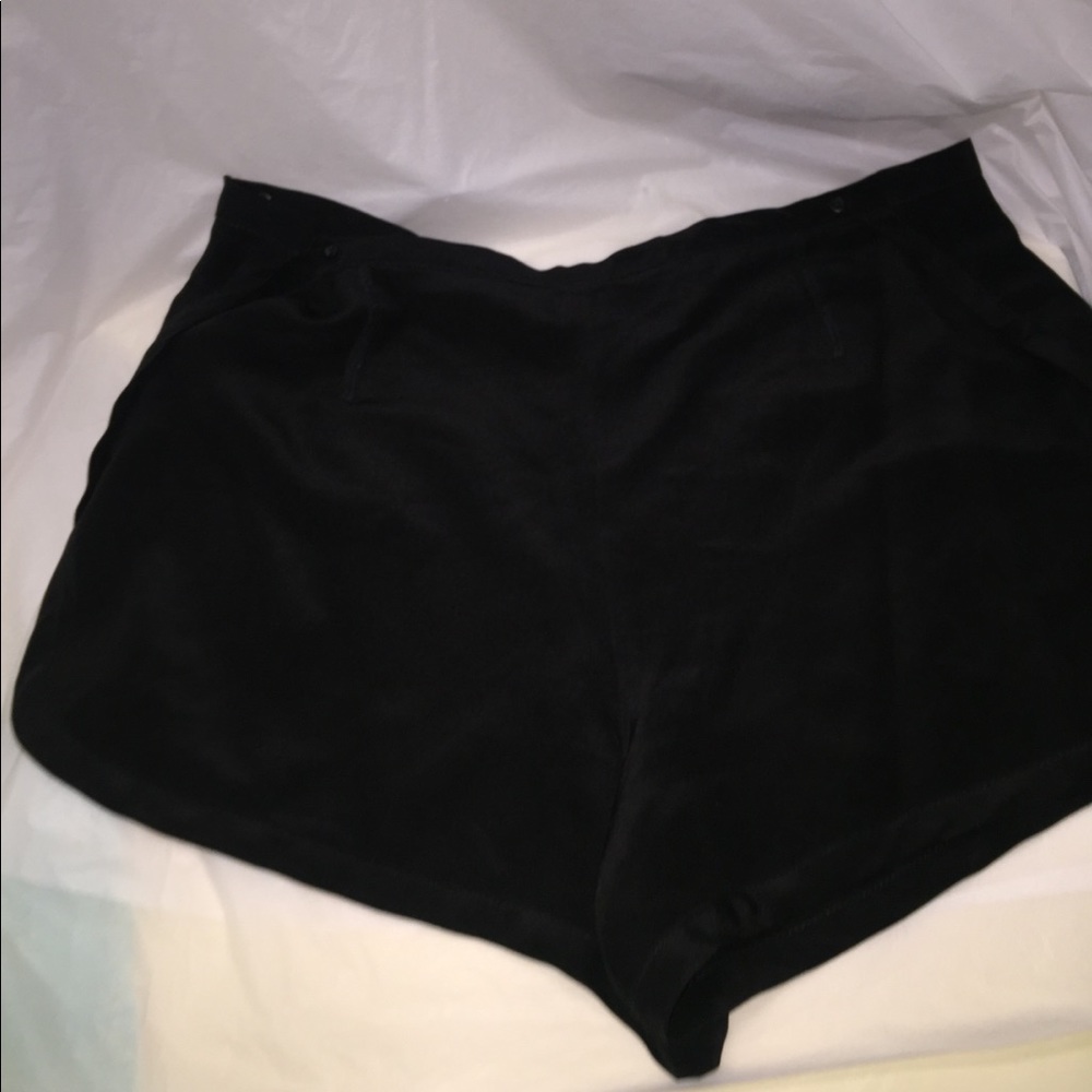 Topshop Black Shorts
